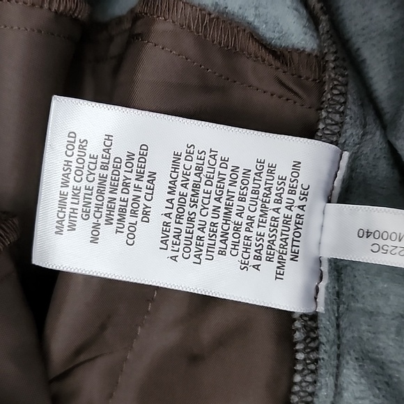 DNKY Jeans Women's Brown Faux Leather Pants Straight Leg Pockets Size Medium - Picture 8 of 11